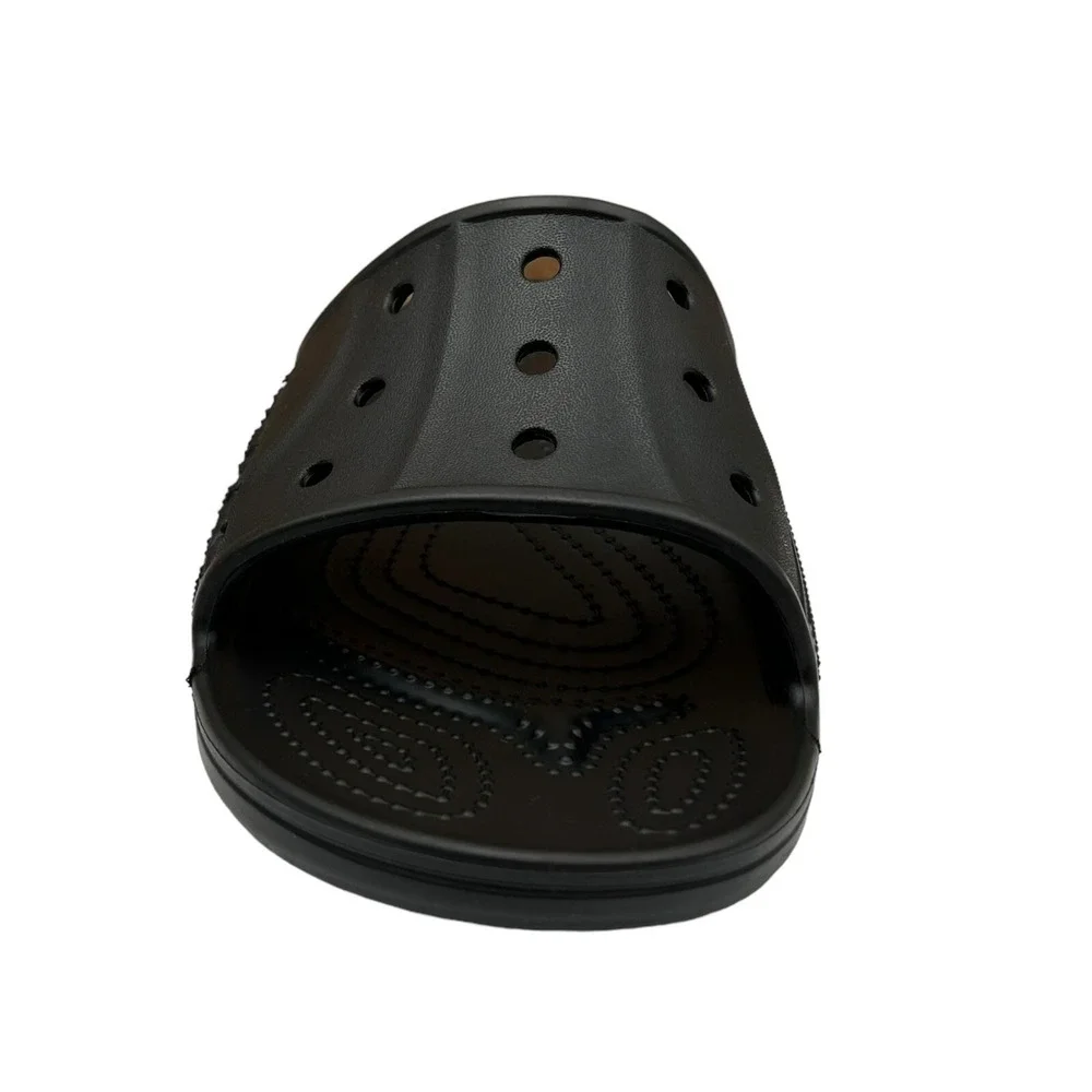 Crocs Baya II Mens Slide‎ Sandals Size 11 Black Lightweight Water Friendly